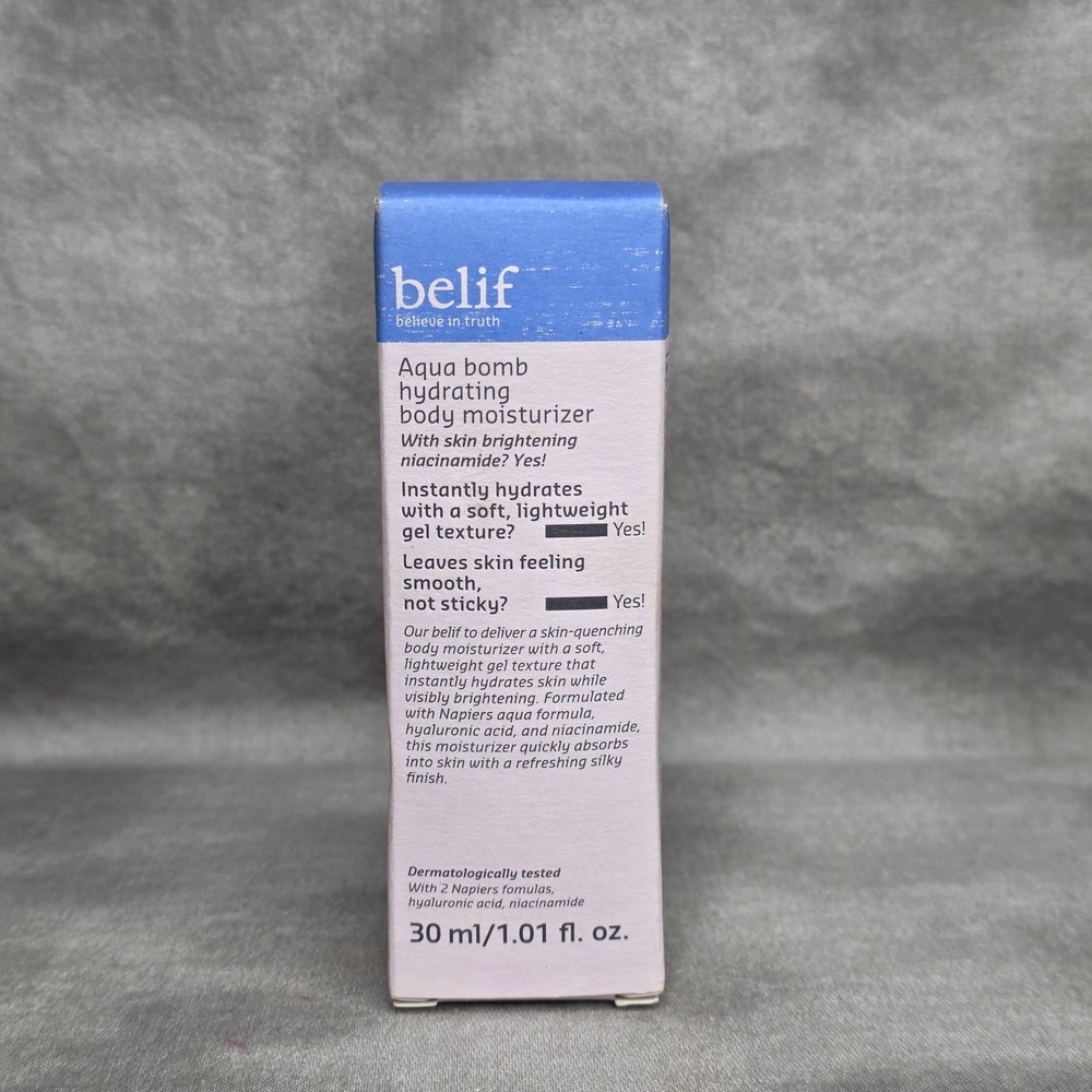 Belif Aqua Bomb‎ Hydrating Body Moisturizer 1.01 fl oz / 30 ml  - NIB & SEALED